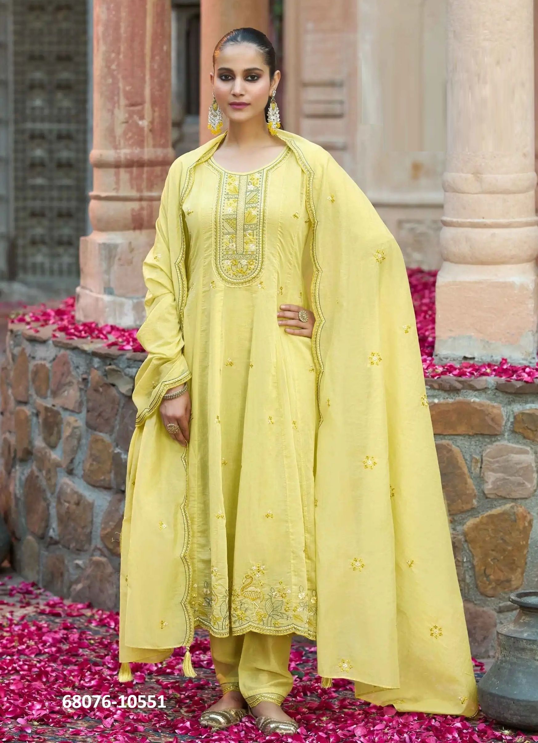SPIDER - Catalog # 68076 (Set of 4 Readymade Salwar Suits) SPIDER - Catalog # 68076 (Set of 4 Readymade Salwar Suits)