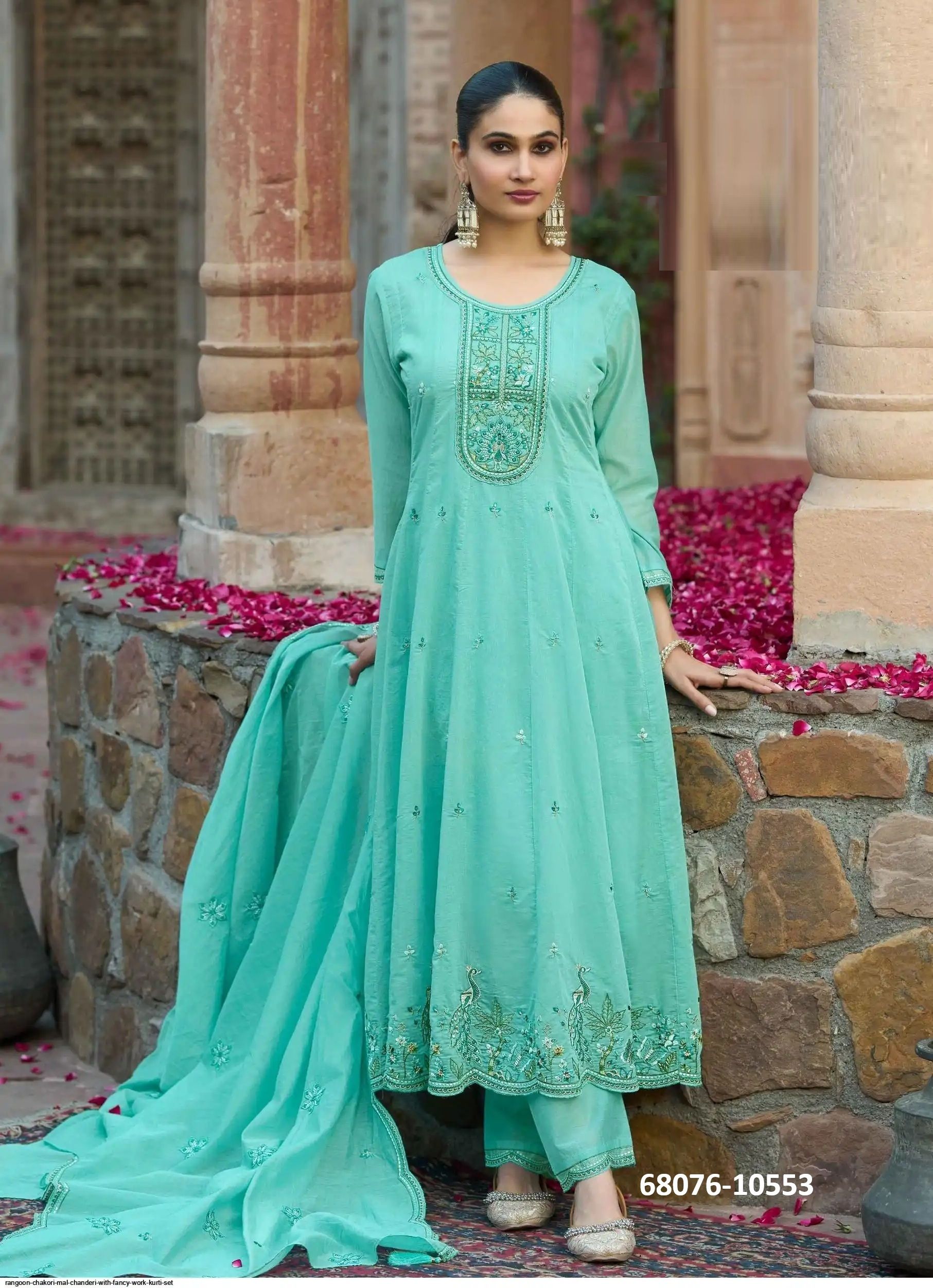 SPIDER - Catalog # 68076 (Set of 4 Readymade Salwar Suits) SPIDER - Catalog # 68076 (Set of 4 Readymade Salwar Suits)