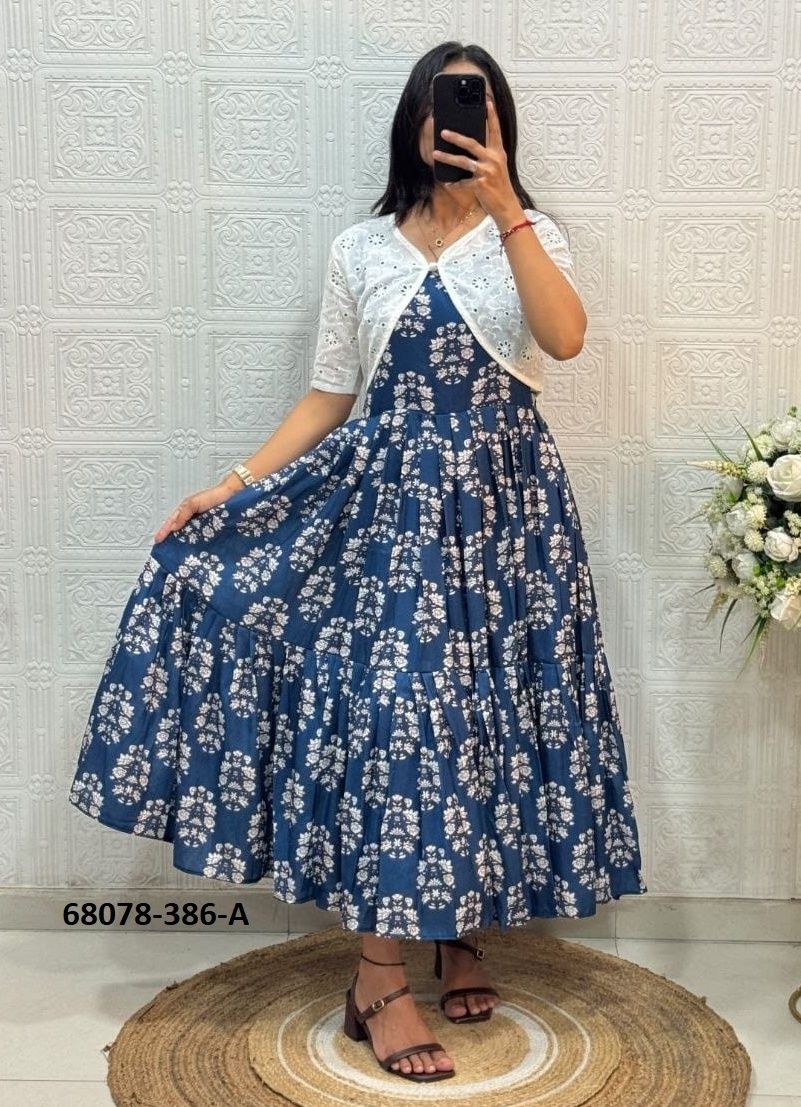 KURTI WITH KOTI - Catalog # 68078 (Set of 3 Readymade Women's Kurtis / Tops) KURTI WITH KOTI - Catalog # 68078 (Set of 3 Readymade Women's Kurtis / Tops)