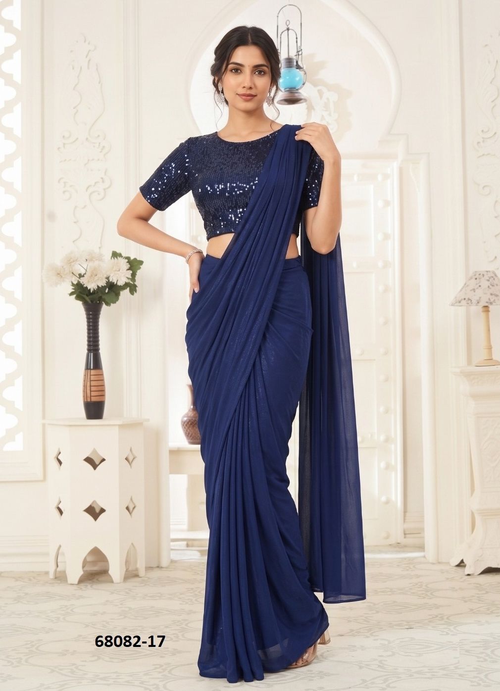 SANAM - Catalog # 68082 (Set of 7 Sarees)