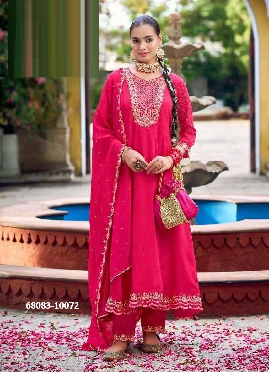 BOONDI - Catalog # 68083 (Set of 4 Readymade Salwar Suits) BOONDI - Catalog # 68083 (Set of 4 Readymade Salwar Suits)