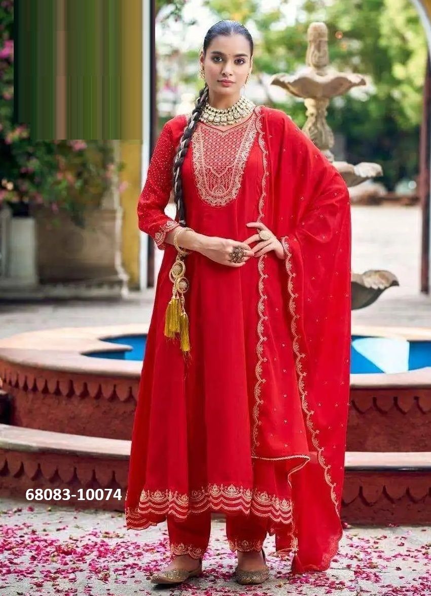 BOONDI - Catalog # 68083 (Set of 4 Readymade Salwar Suits) BOONDI - Catalog # 68083 (Set of 4 Readymade Salwar Suits)