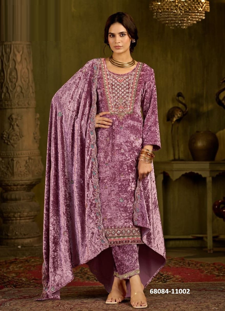 SHARMILA - Catalog # 68084 (Set of 4 Readymade Salwar Suits) SHARMILA - Catalog # 68084 (Set of 4 Readymade Salwar Suits)