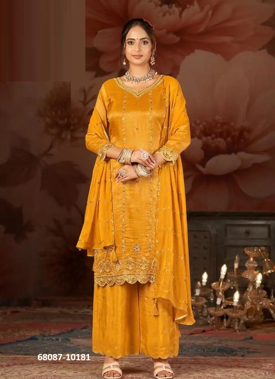 SPARKLE - Catalog # 68087 (Set of 4 Readymade Salwar Suits) SPARKLE - Catalog # 68087 (Set of 4 Readymade Salwar Suits)