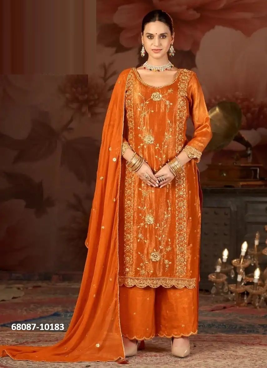SPARKLE - Catalog # 68087 (Set of 4 Readymade Salwar Suits) SPARKLE - Catalog # 68087 (Set of 4 Readymade Salwar Suits)
