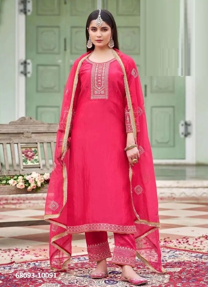 KELWYN - Catalog # 68093 (Set of 4 Readymade Salwar Suits) KELWYN - Catalog # 68093 (Set of 4 Readymade Salwar Suits)