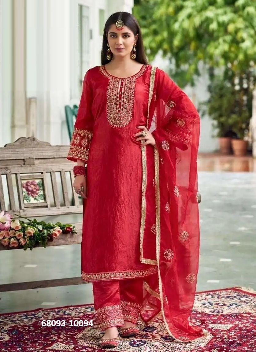 KELWYN - Catalog # 68093 (Set of 4 Readymade Salwar Suits) KELWYN - Catalog # 68093 (Set of 4 Readymade Salwar Suits)