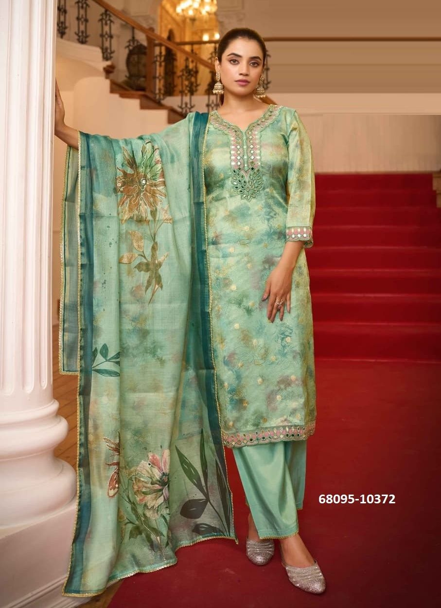 NANDANA - Catalog # 68095 (Set of 4 Readymade Salwar Suits) NANDANA - Catalog # 68095 (Set of 4 Readymade Salwar Suits)