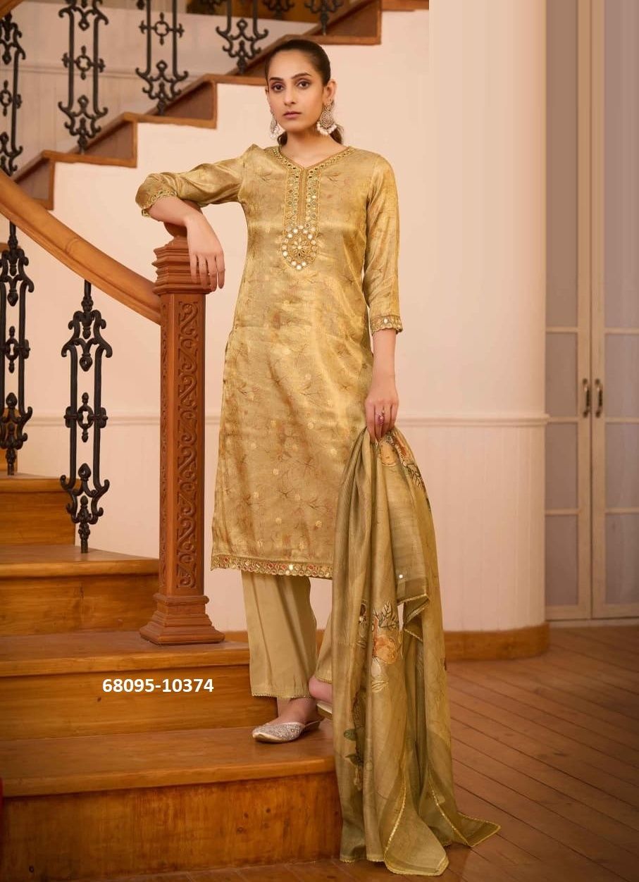 NANDANA - Catalog # 68095 (Set of 4 Readymade Salwar Suits) NANDANA - Catalog # 68095 (Set of 4 Readymade Salwar Suits)