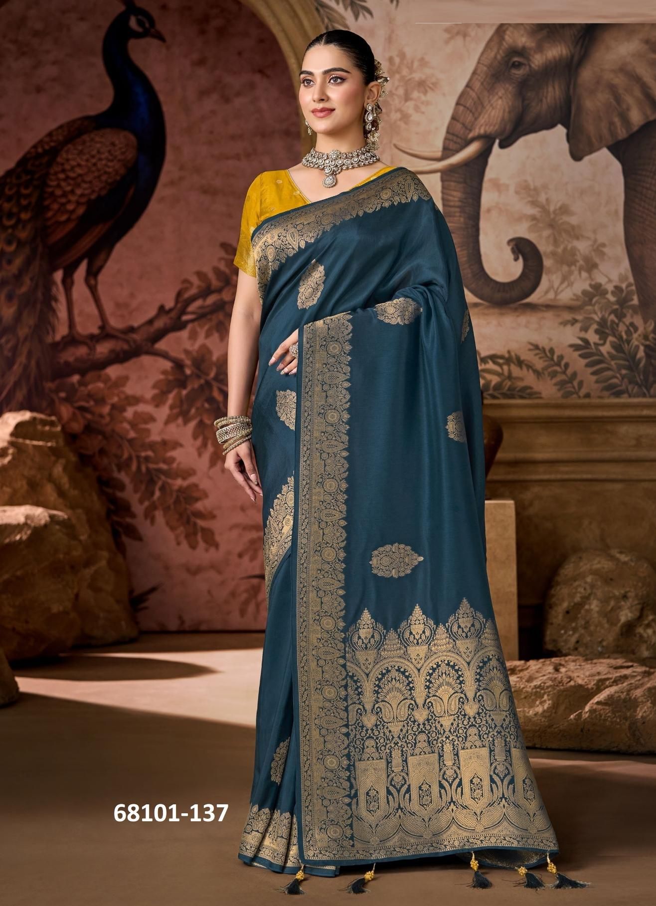 MAVERICKS - Catalog # 68101 (Set of 9 Sarees) MAVERICKS - Catalog # 68101 (Set of 9 Sarees)