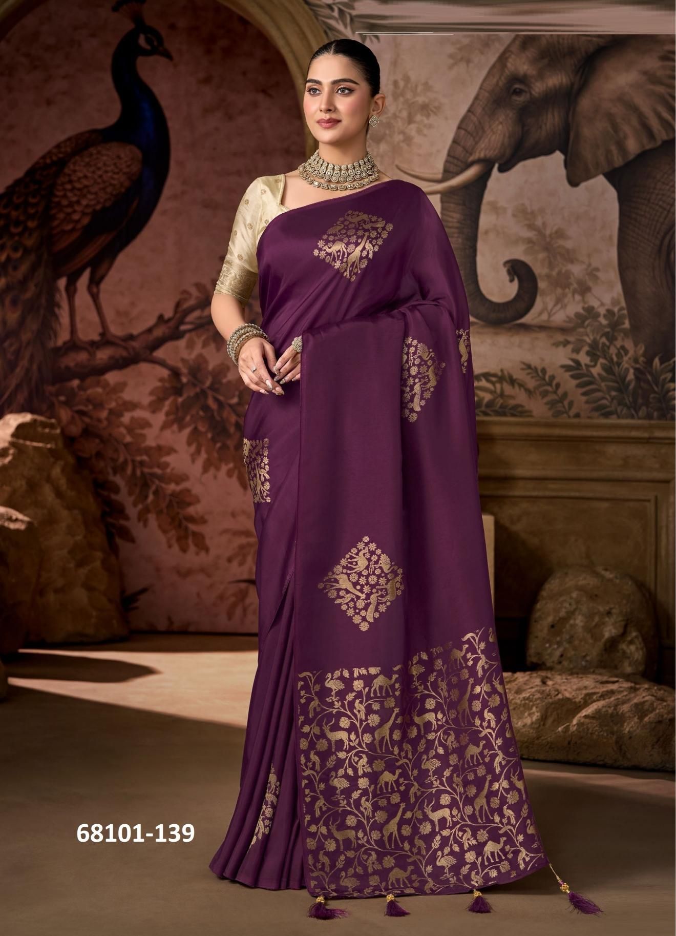 MAVERICKS - Catalog # 68101 (Set of 9 Sarees) MAVERICKS - Catalog # 68101 (Set of 9 Sarees)