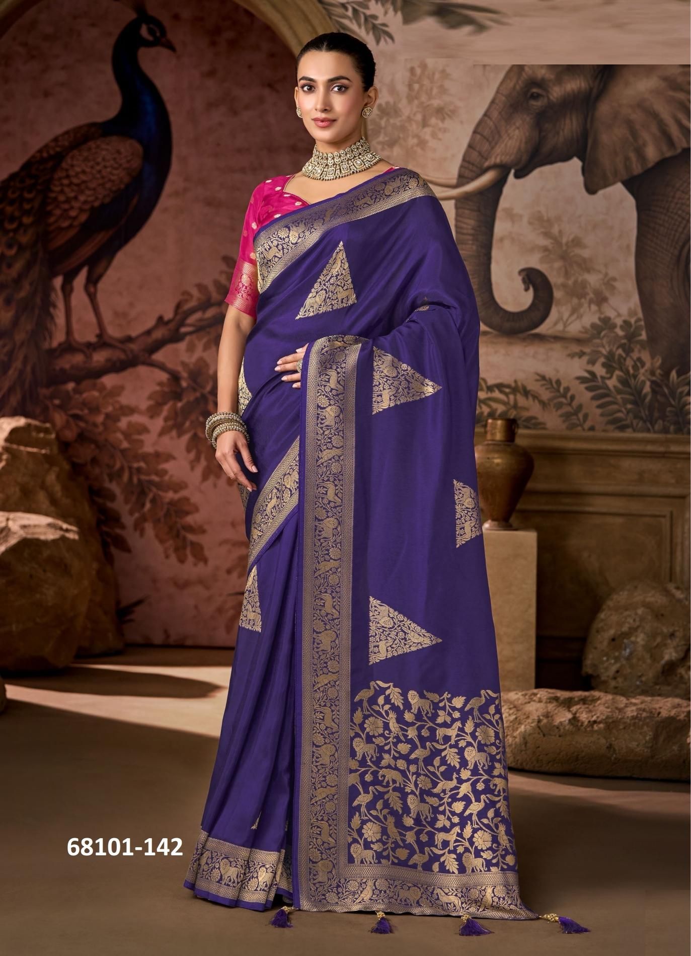 MAVERICKS - Catalog # 68101 (Set of 9 Sarees) MAVERICKS - Catalog # 68101 (Set of 9 Sarees)