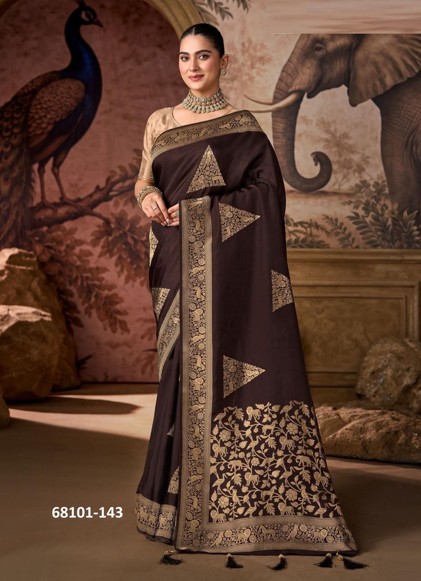 MAVERICKS - Catalog # 68101 (Set of 9 Sarees) MAVERICKS - Catalog # 68101 (Set of 9 Sarees)
