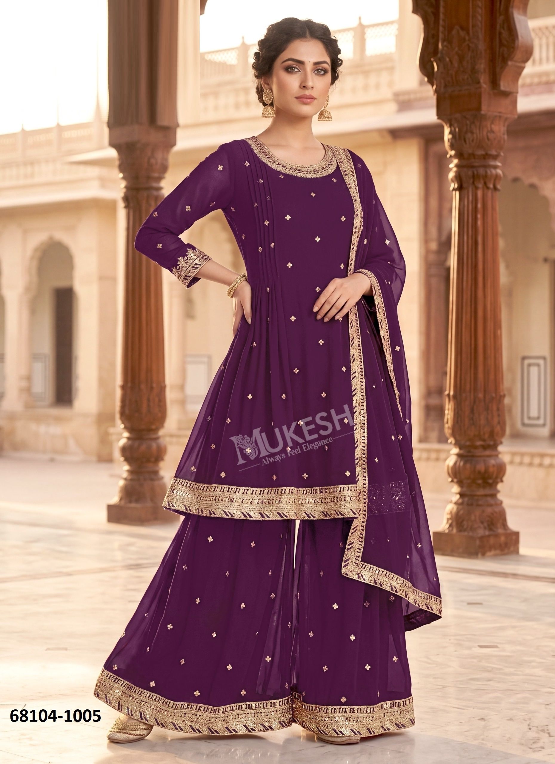 MAYURI - Catalog # 68104 (Set of 10 Readymade Salwar Suits) MAYURI - Catalog # 68104 (Set of 10 Readymade Salwar Suits)