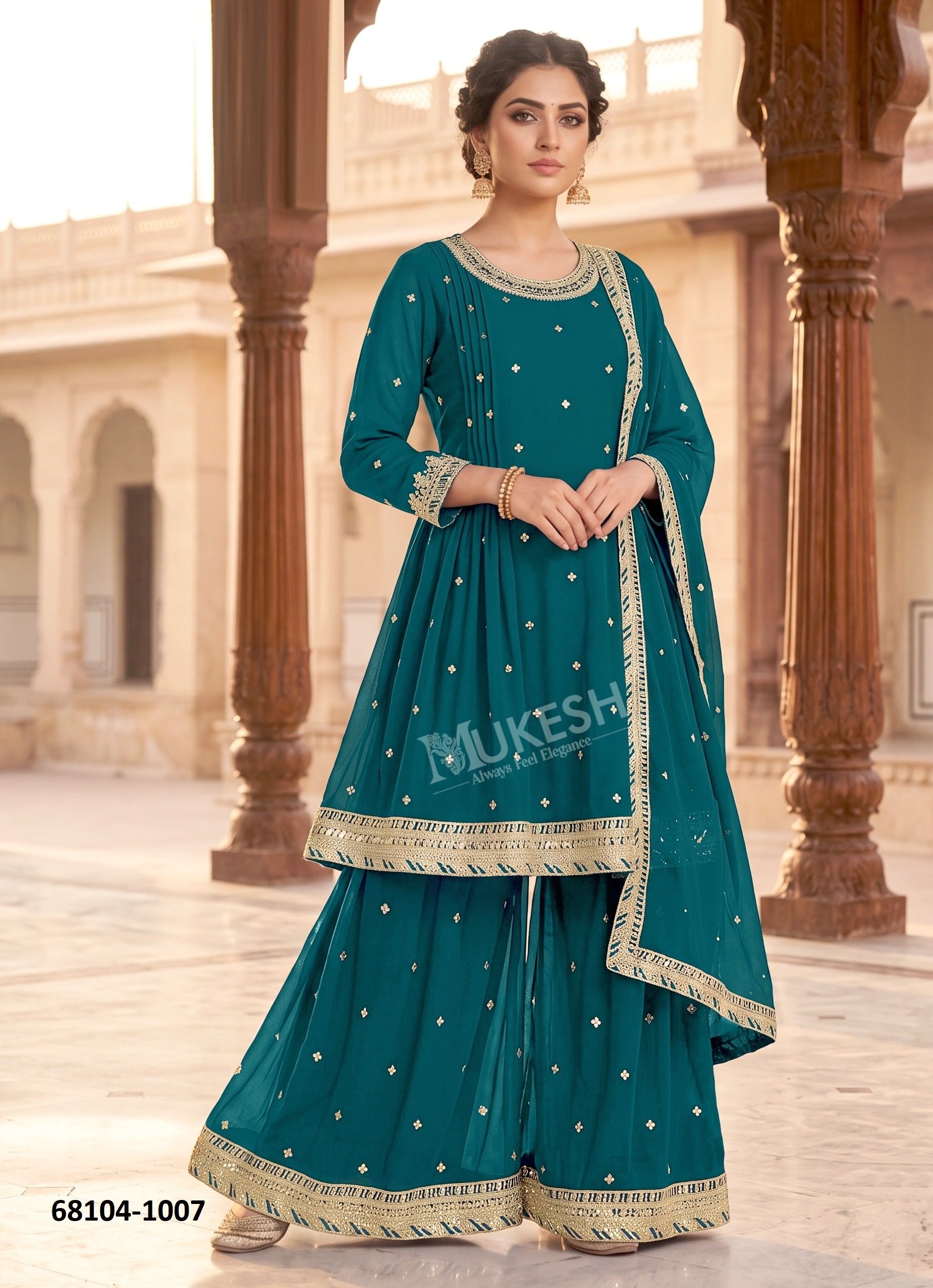 MAYURI - Catalog # 68104 (Set of 10 Readymade Salwar Suits) MAYURI - Catalog # 68104 (Set of 10 Readymade Salwar Suits)