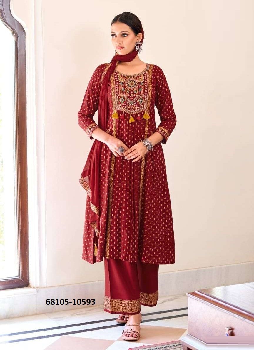 ANAVRITA - Catalog # 68105 (Set of 4 Readymade Salwar Suits)