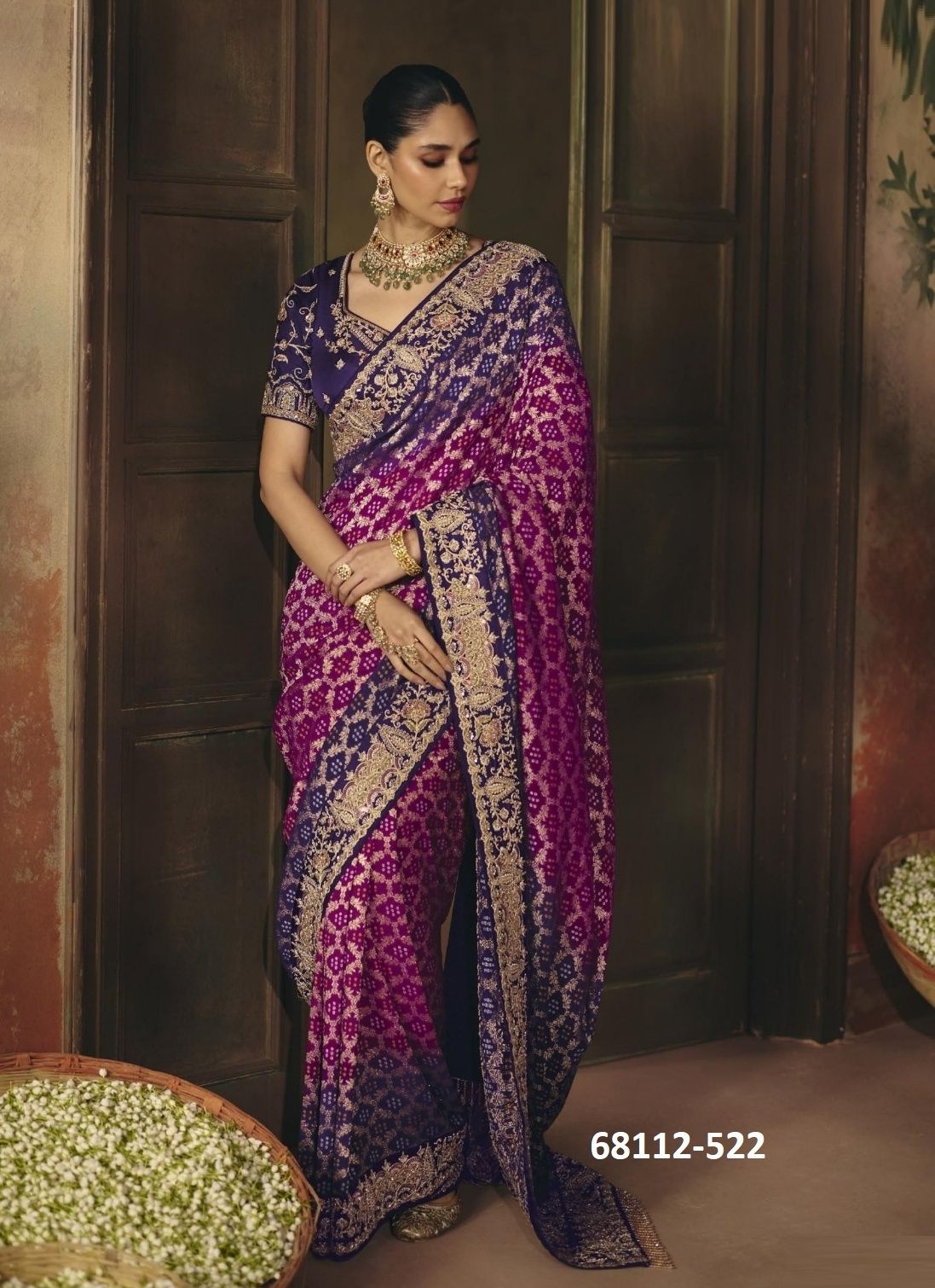 KARWA CHAUTH - SUHAGAN - Catalog # 68112 (Set of 11 Sarees) KARWA CHAUTH - SUHAGAN - Catalog # 68112 (Set of 11 Sarees)