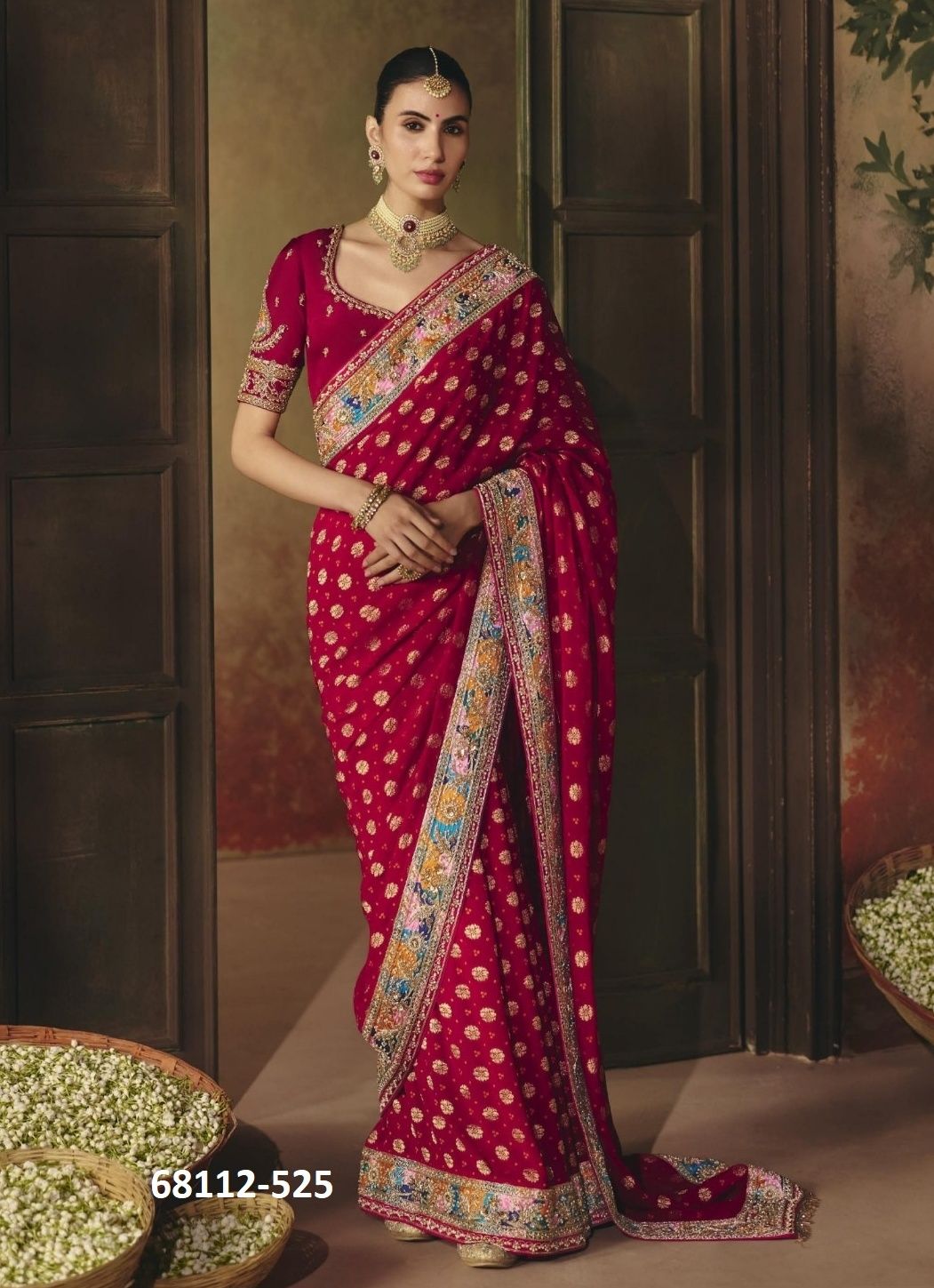 KARWA CHAUTH - SUHAGAN - Catalog # 68112 (Set of 11 Sarees) KARWA CHAUTH - SUHAGAN - Catalog # 68112 (Set of 11 Sarees)