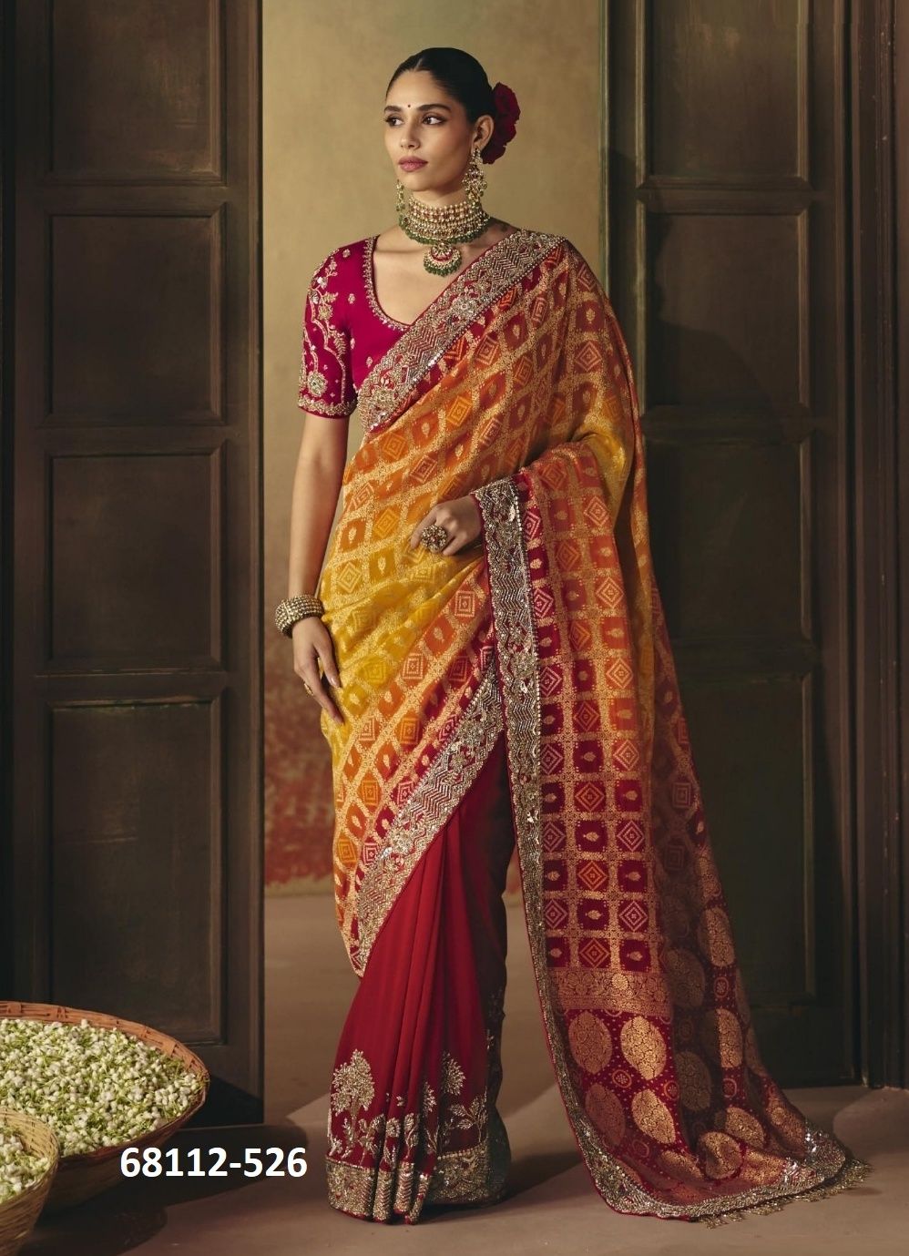 KARWA CHAUTH - SUHAGAN - Catalog # 68112 (Set of 11 Sarees) KARWA CHAUTH - SUHAGAN - Catalog # 68112 (Set of 11 Sarees)