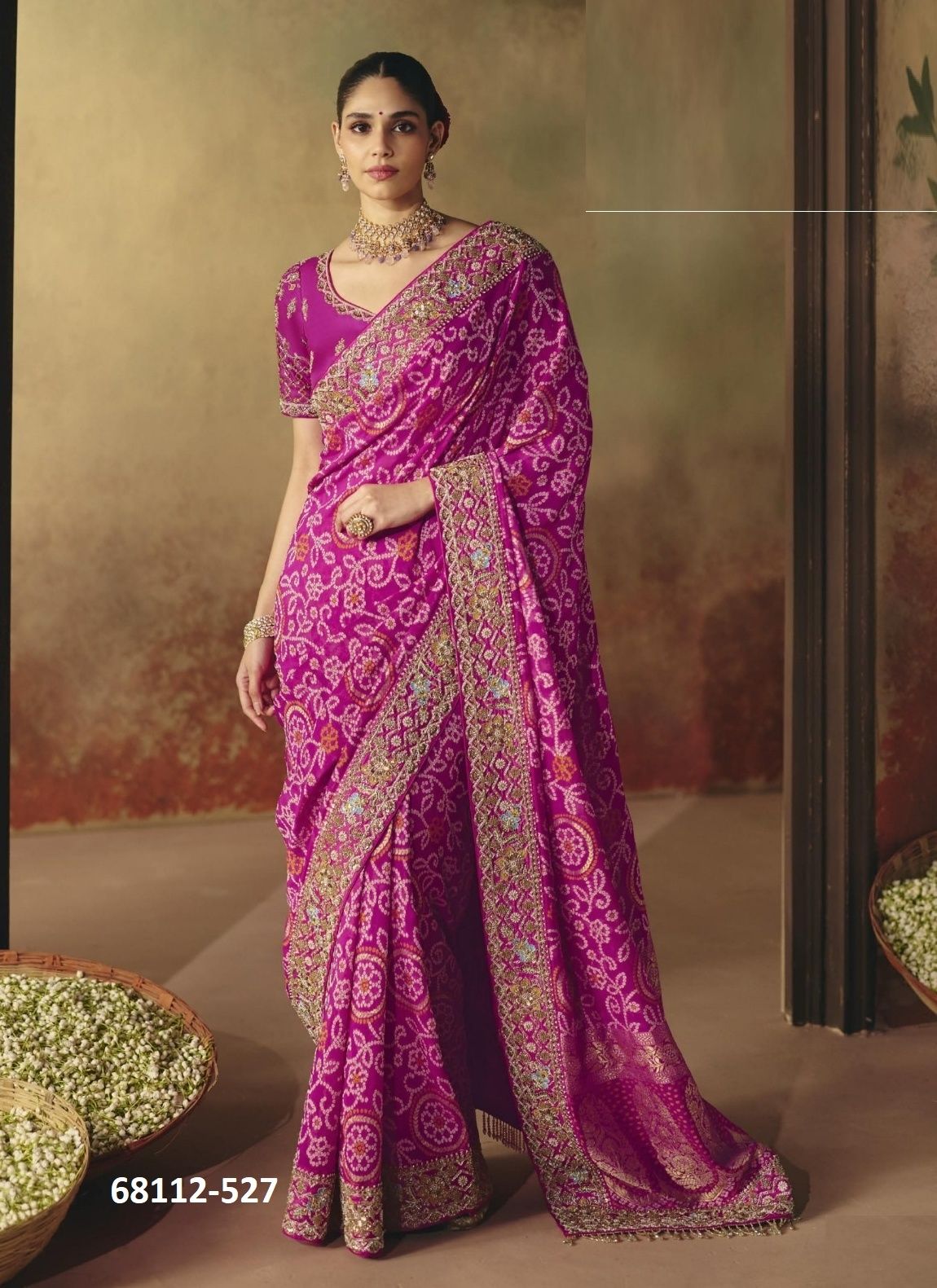KARWA CHAUTH - SUHAGAN - Catalog # 68112 (Set of 11 Sarees) KARWA CHAUTH - SUHAGAN - Catalog # 68112 (Set of 11 Sarees)