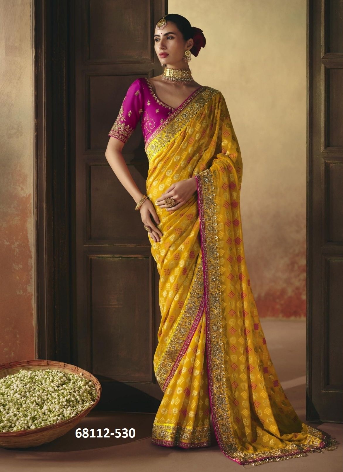 KARWA CHAUTH - SUHAGAN - Catalog # 68112 (Set of 11 Sarees) KARWA CHAUTH - SUHAGAN - Catalog # 68112 (Set of 11 Sarees)