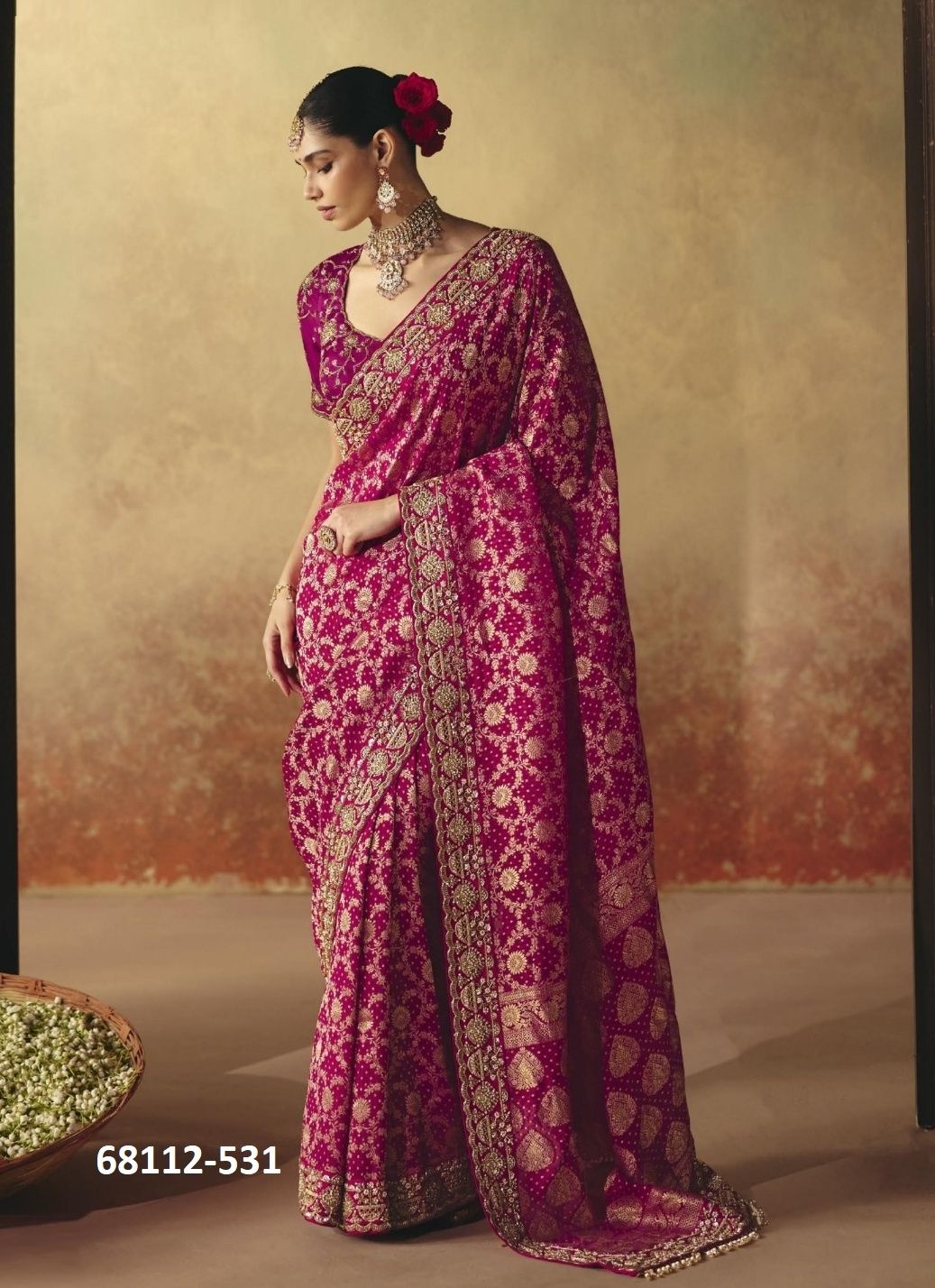 KARWA CHAUTH - SUHAGAN - Catalog # 68112 (Set of 11 Sarees) KARWA CHAUTH - SUHAGAN - Catalog # 68112 (Set of 11 Sarees)