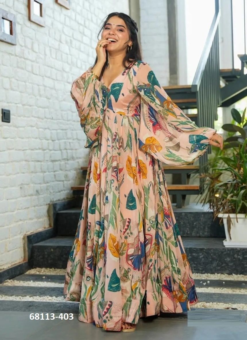SUMMER SALT - Catalog # 68113 (Set of 7 Readymade Gowns)