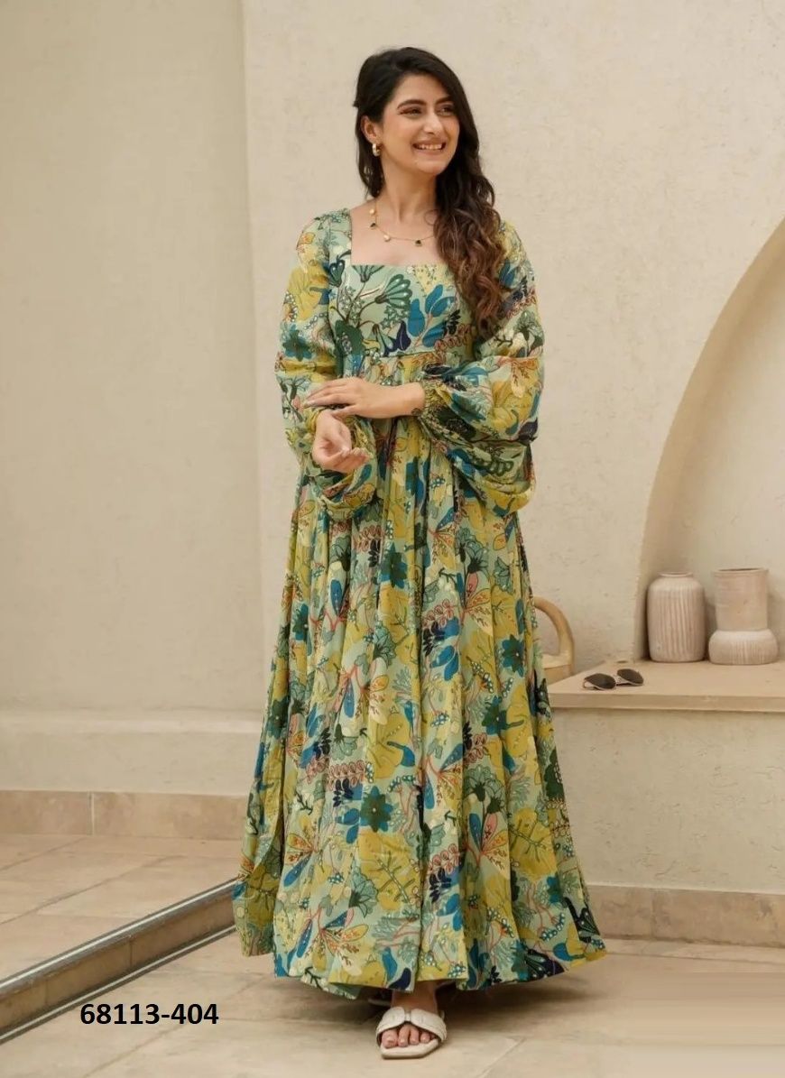 SUMMER SALT - Catalog # 68113 (Set of 7 Readymade Gowns)