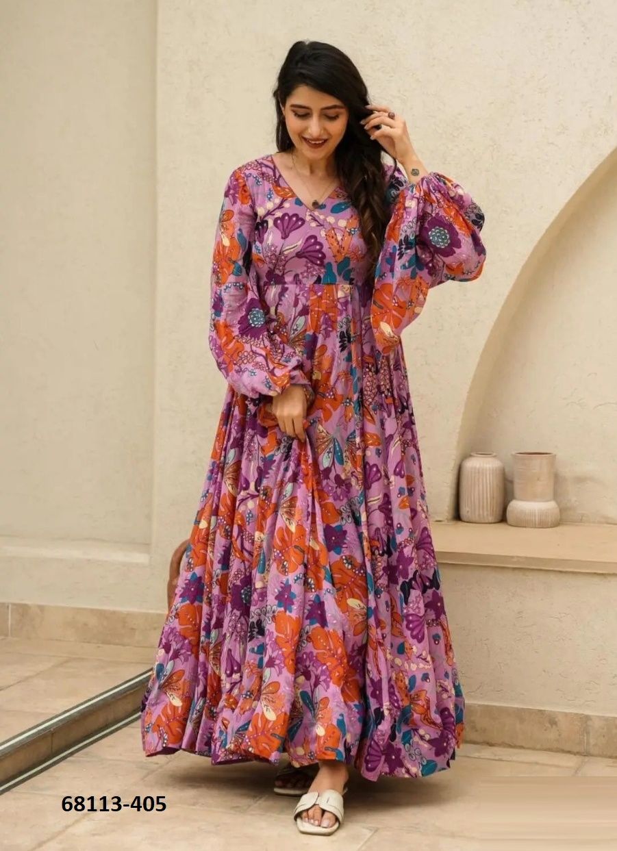 SUMMER SALT - Catalog # 68113 (Set of 7 Readymade Gowns)