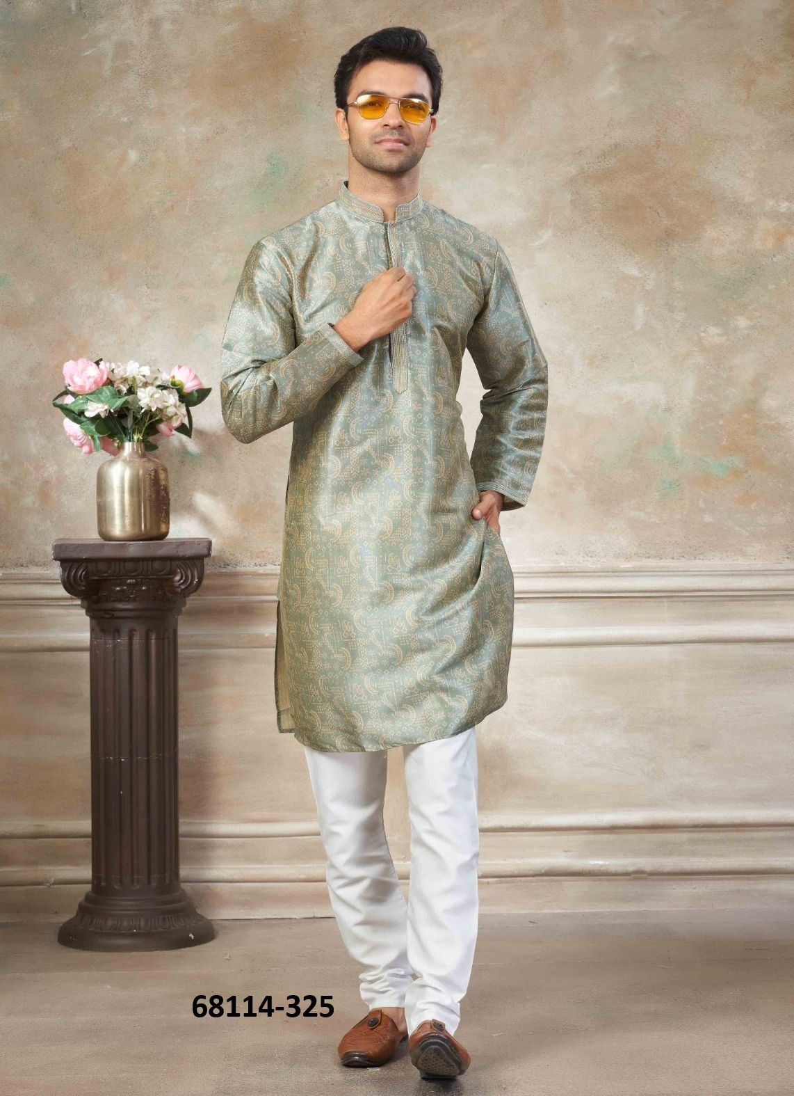 RAY-MOND - Catalog # 68114 (Set of 6 Men's Ethnic Wear) RAY-MOND - Catalog # 68114 (Set of 6 Men's Ethnic Wear)