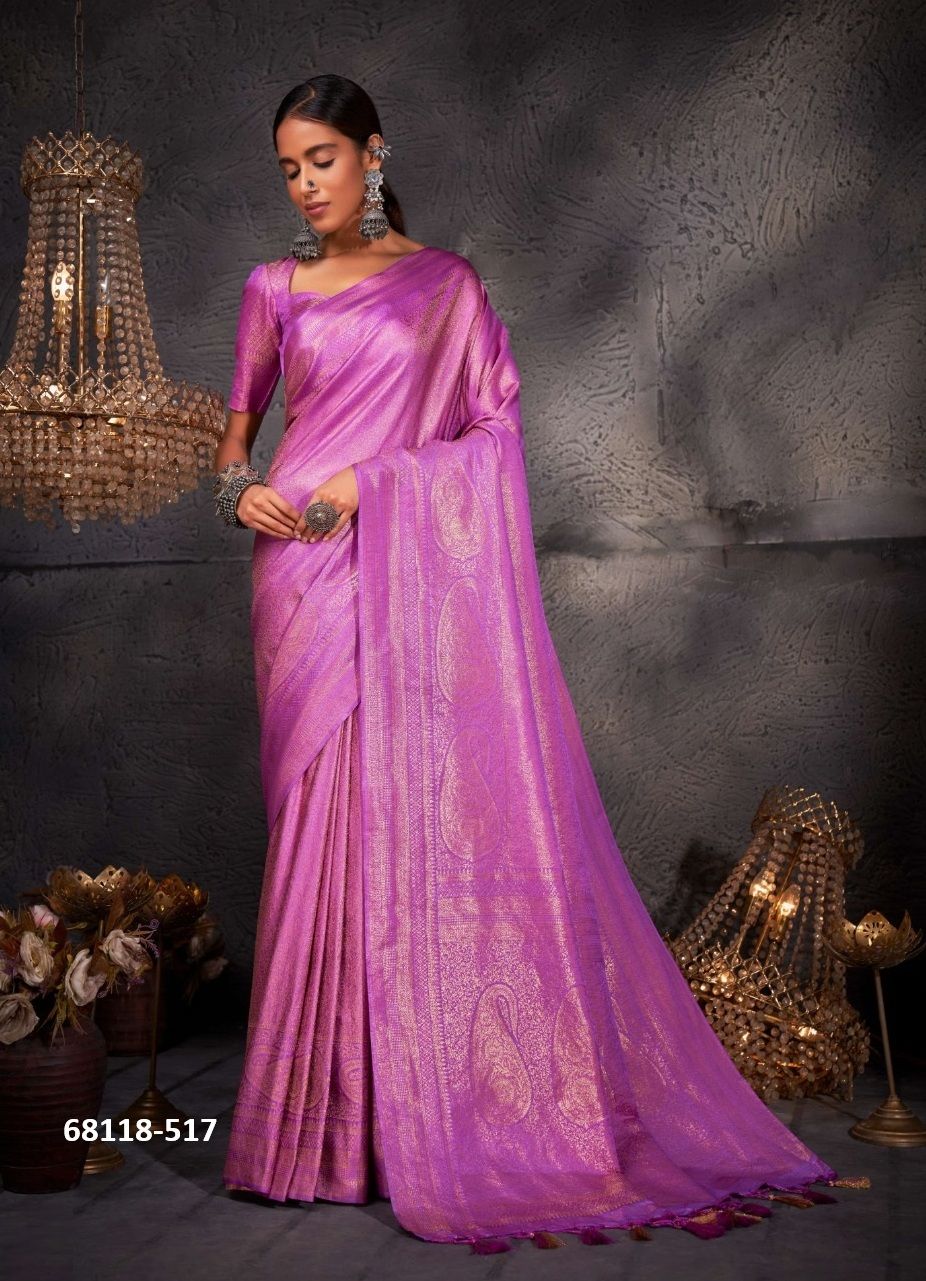 WELCOME BANARAS - Catalog # 68118 (Set of 6 Sarees) WELCOME BANARAS - Catalog # 68118 (Set of 6 Sarees)