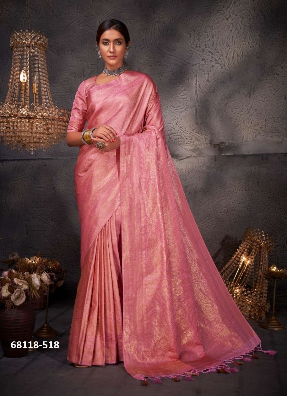 WELCOME BANARAS - Catalog # 68118 (Set of 6 Sarees) WELCOME BANARAS - Catalog # 68118 (Set of 6 Sarees)