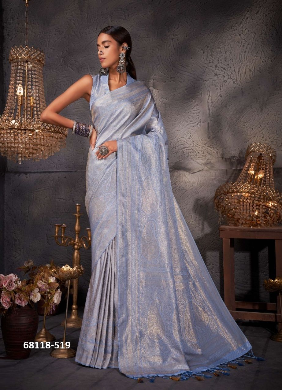 WELCOME BANARAS - Catalog # 68118 (Set of 6 Sarees) WELCOME BANARAS - Catalog # 68118 (Set of 6 Sarees)