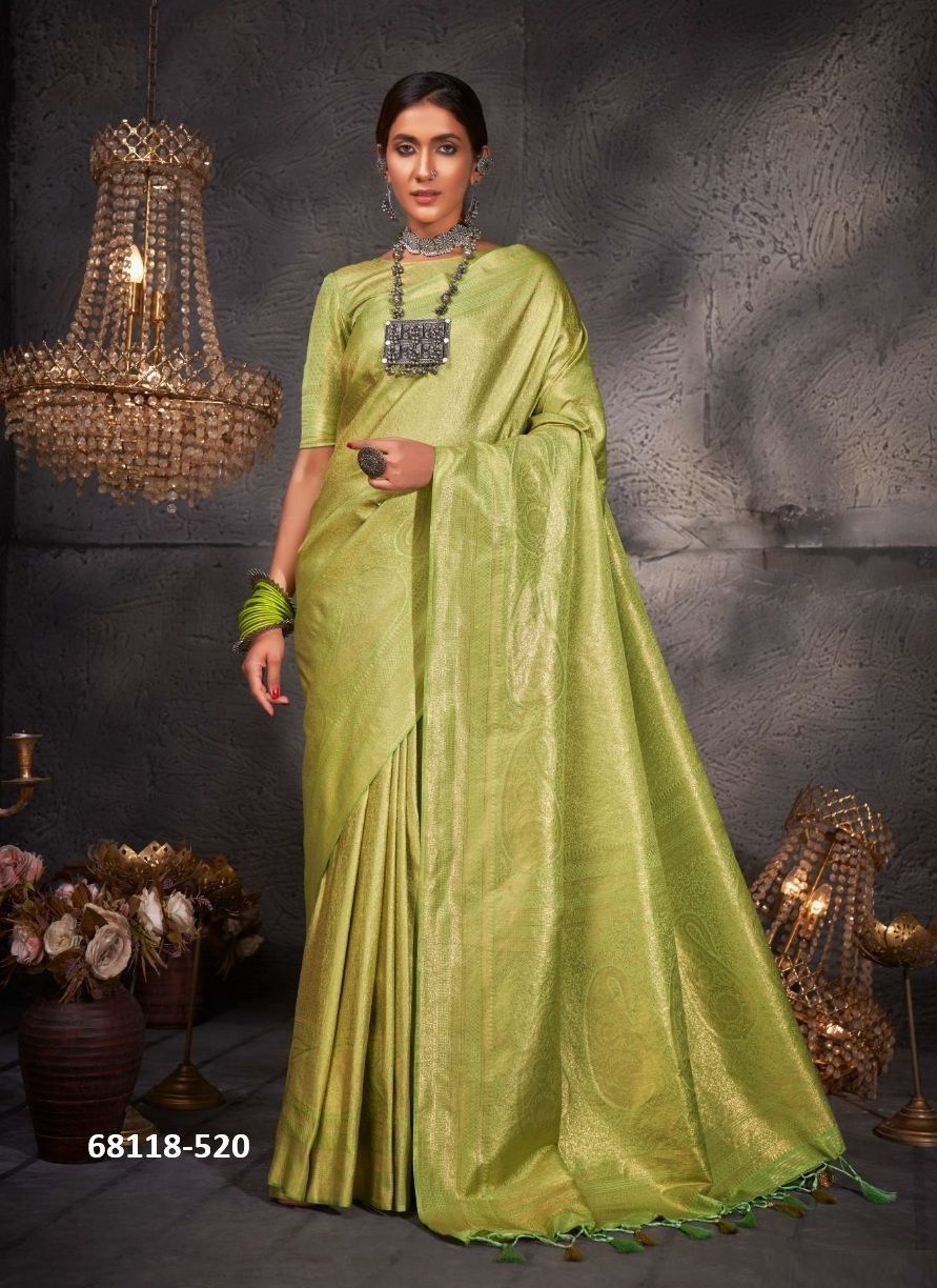 WELCOME BANARAS - Catalog # 68118 (Set of 6 Sarees) WELCOME BANARAS - Catalog # 68118 (Set of 6 Sarees)