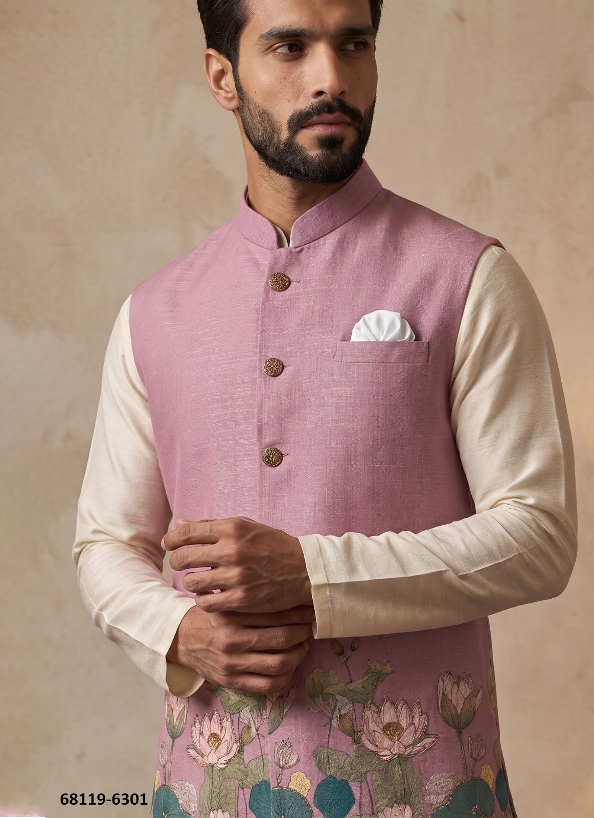 MODI JACKET - Catalog # 68119 (Set of 5 Men's Ethnic Wear) MODI JACKET - Catalog # 68119 (Set of 5 Men's Ethnic Wear)