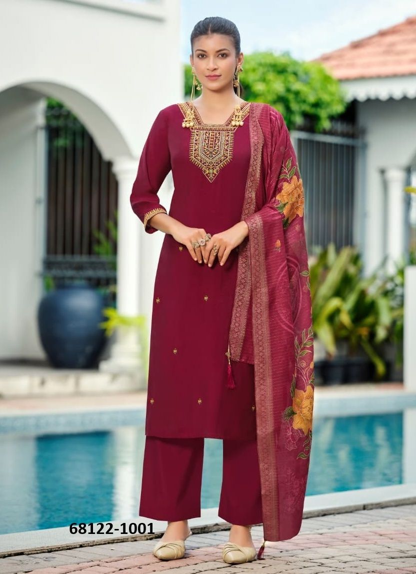 DIGITAL MASTI - Catalog # 68122 (Set of 6 Readymade Salwar Suits) DIGITAL MASTI - Catalog # 68122 (Set of 6 Readymade Salwar Suits)
