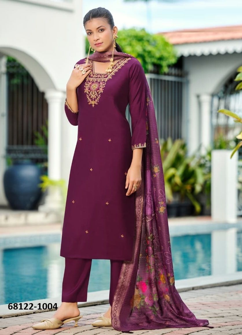 DIGITAL MASTI - Catalog # 68122 (Set of 6 Readymade Salwar Suits) DIGITAL MASTI - Catalog # 68122 (Set of 6 Readymade Salwar Suits)