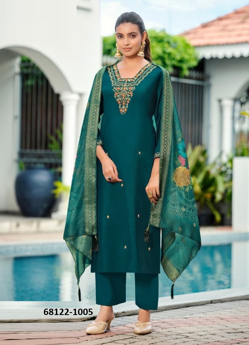 DIGITAL MASTI - Catalog # 68122 (Set of 6 Readymade Salwar Suits) DIGITAL MASTI - Catalog # 68122 (Set of 6 Readymade Salwar Suits)