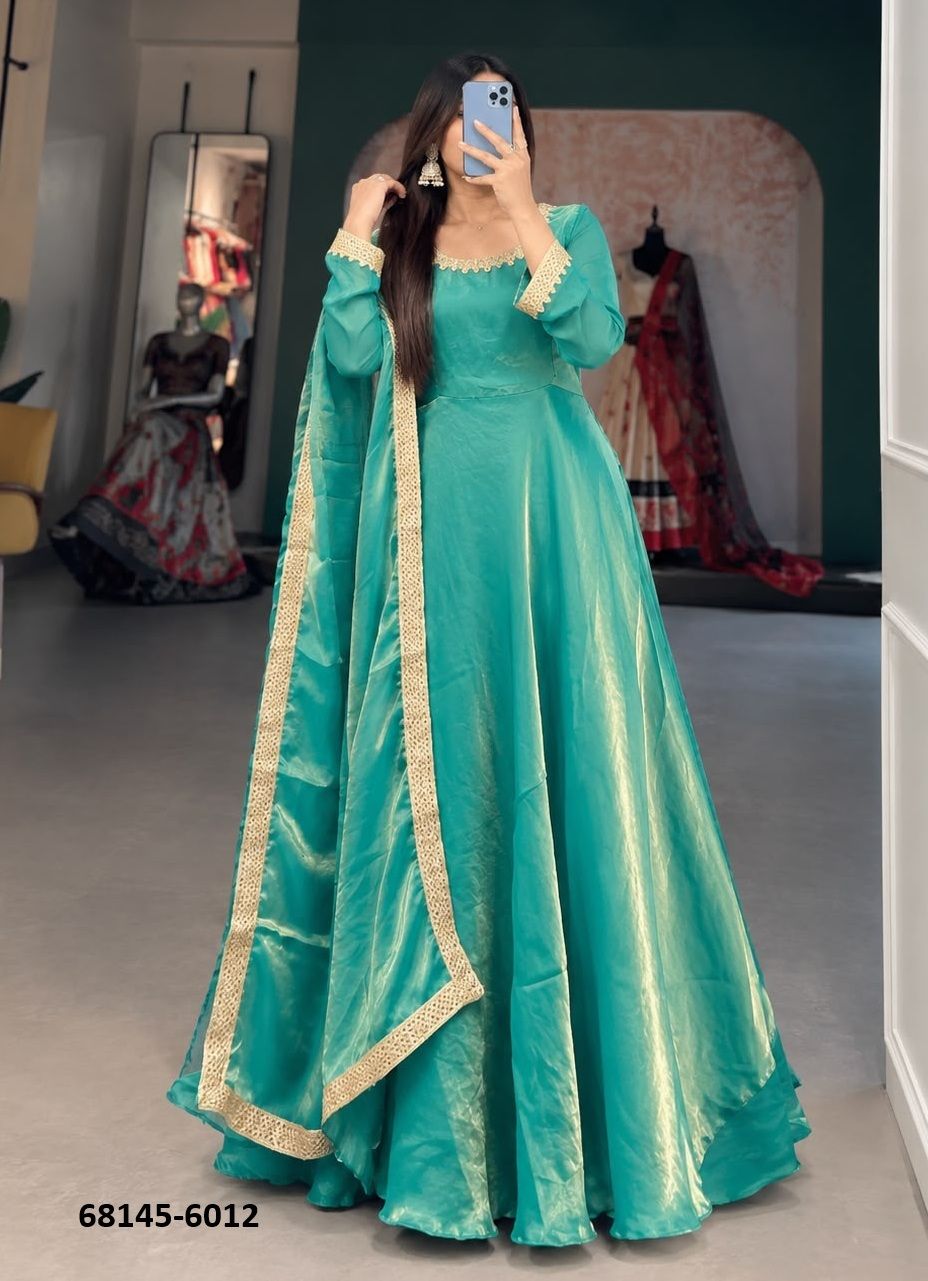 SUHANA SAFAR - Catalog # 68145 (Set of 5 Readymade Gowns) SUHANA SAFAR - Catalog # 68145 (Set of 5 Readymade Gowns)