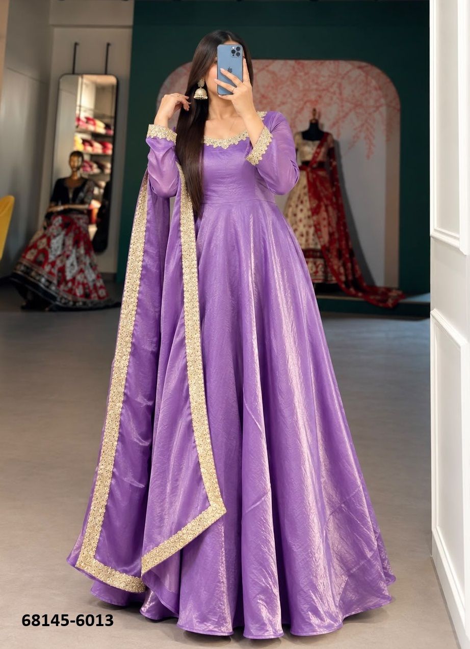 SUHANA SAFAR - Catalog # 68145 (Set of 5 Readymade Gowns) SUHANA SAFAR - Catalog # 68145 (Set of 5 Readymade Gowns)