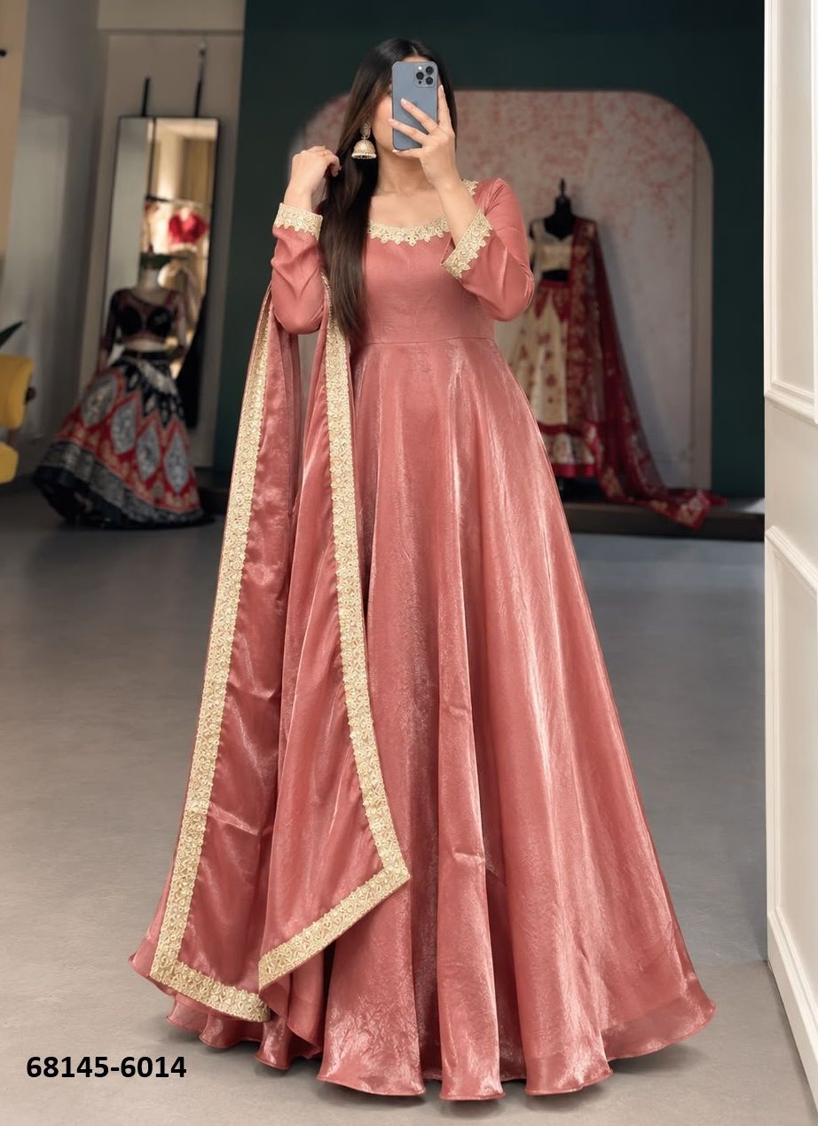 SUHANA SAFAR - Catalog # 68145 (Set of 5 Readymade Gowns) SUHANA SAFAR - Catalog # 68145 (Set of 5 Readymade Gowns)