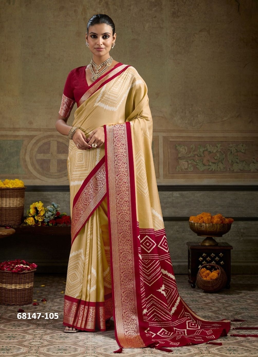 MUDRA - Catalog # 68147 (Set of 8 Sarees)
