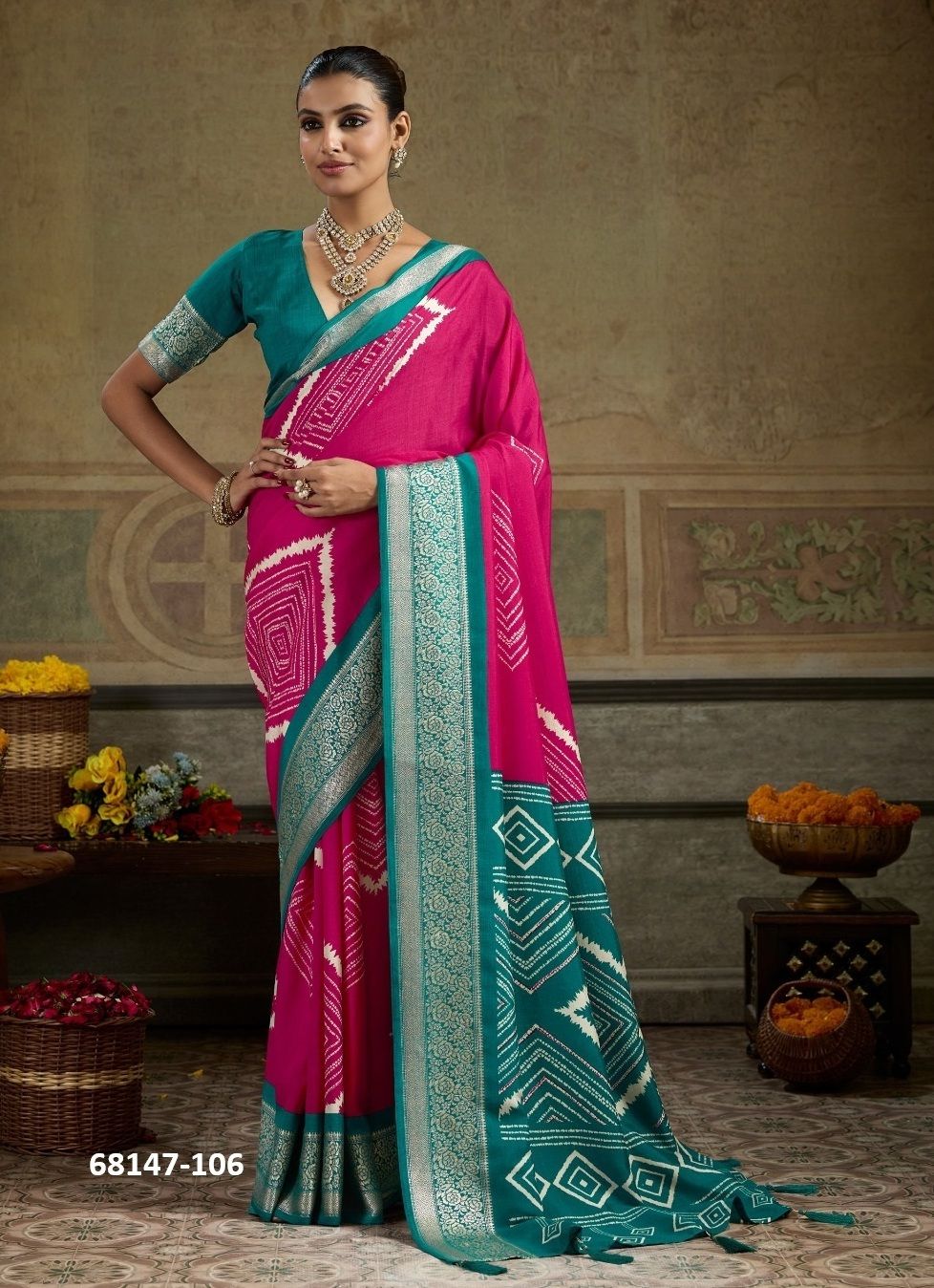 MUDRA - Catalog # 68147 (Set of 8 Sarees)