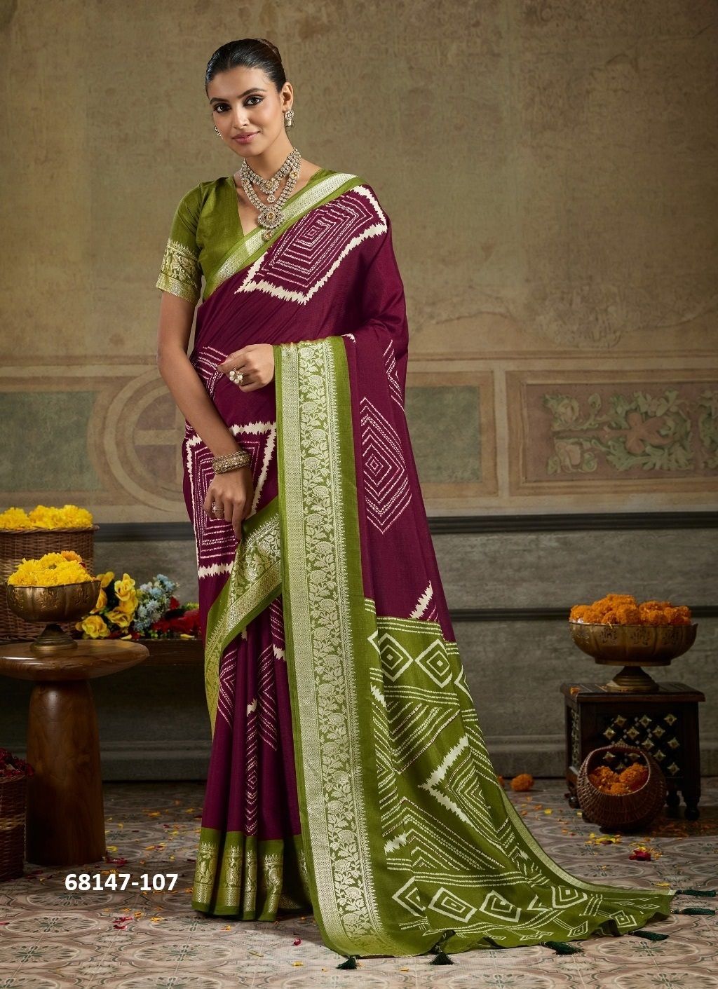 MUDRA - Catalog # 68147 (Set of 8 Sarees)