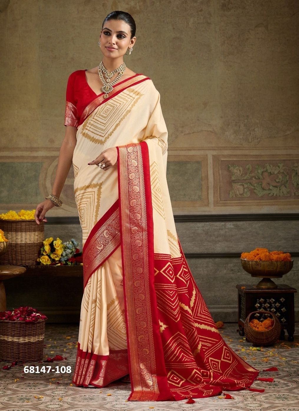 MUDRA - Catalog # 68147 (Set of 8 Sarees)