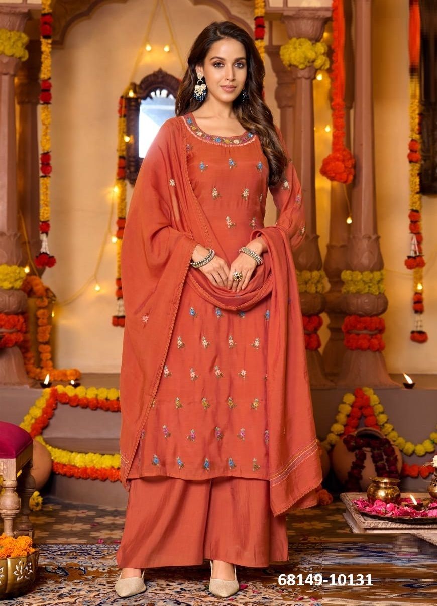 ANURAMA - Catalog # 68149 (Set of 4 Readymade Salwar Suits) ANURAMA - Catalog # 68149 (Set of 4 Readymade Salwar Suits)