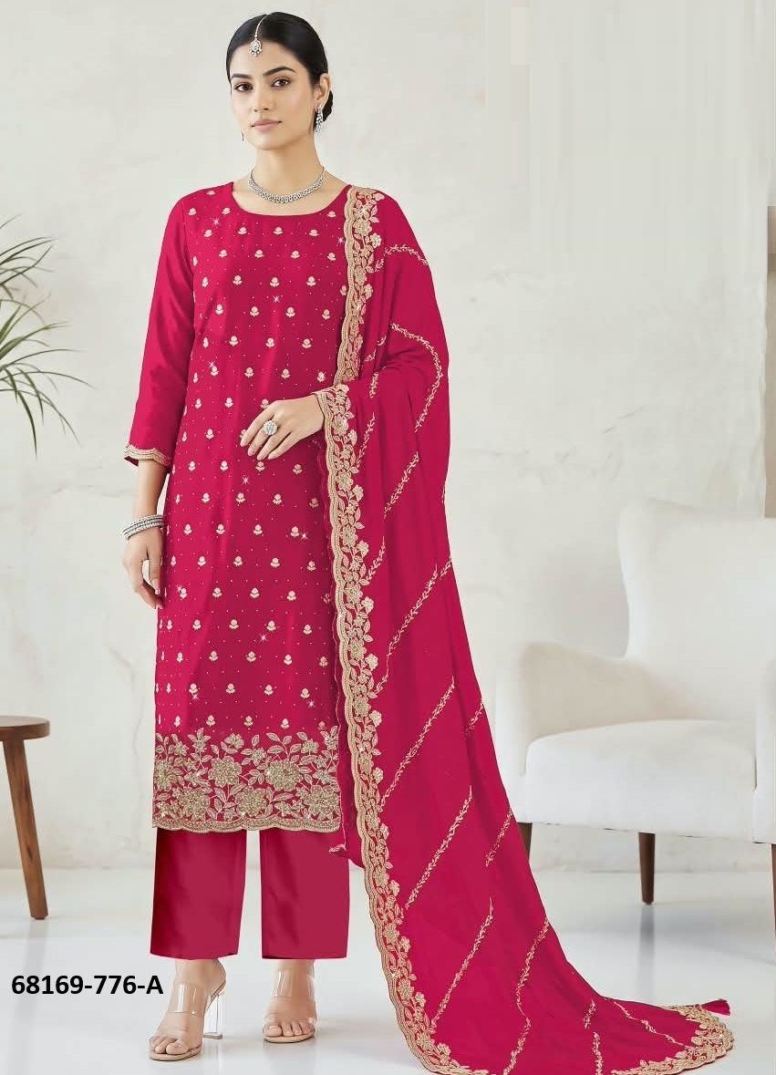 SAMAVESH - Catalog # 68169 (Set of 4 Readymade Salwar Suits) SAMAVESH - Catalog # 68169 (Set of 4 Readymade Salwar Suits)