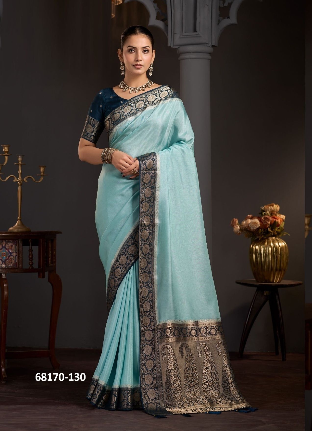 RANI MAHAL - Catalog # 68170 (Set of 9 Sarees) RANI MAHAL - Catalog # 68170 (Set of 9 Sarees)