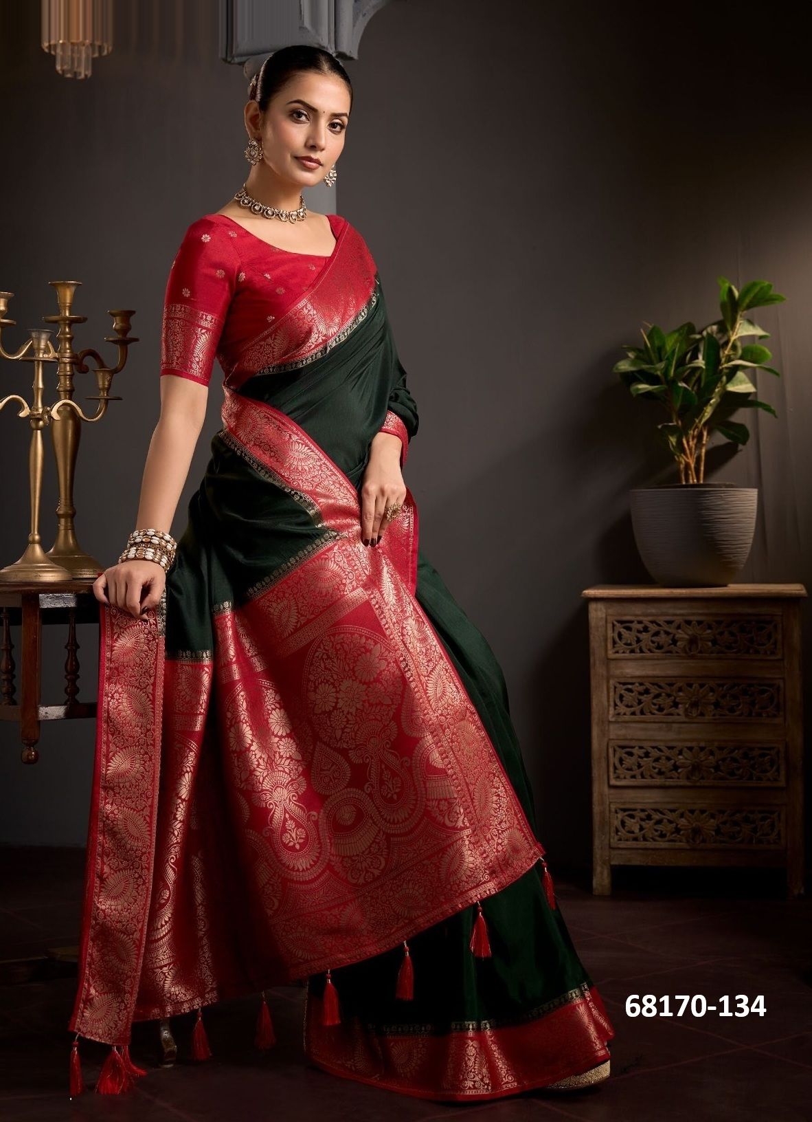 RANI MAHAL - Catalog # 68170 (Set of 9 Sarees) RANI MAHAL - Catalog # 68170 (Set of 9 Sarees)