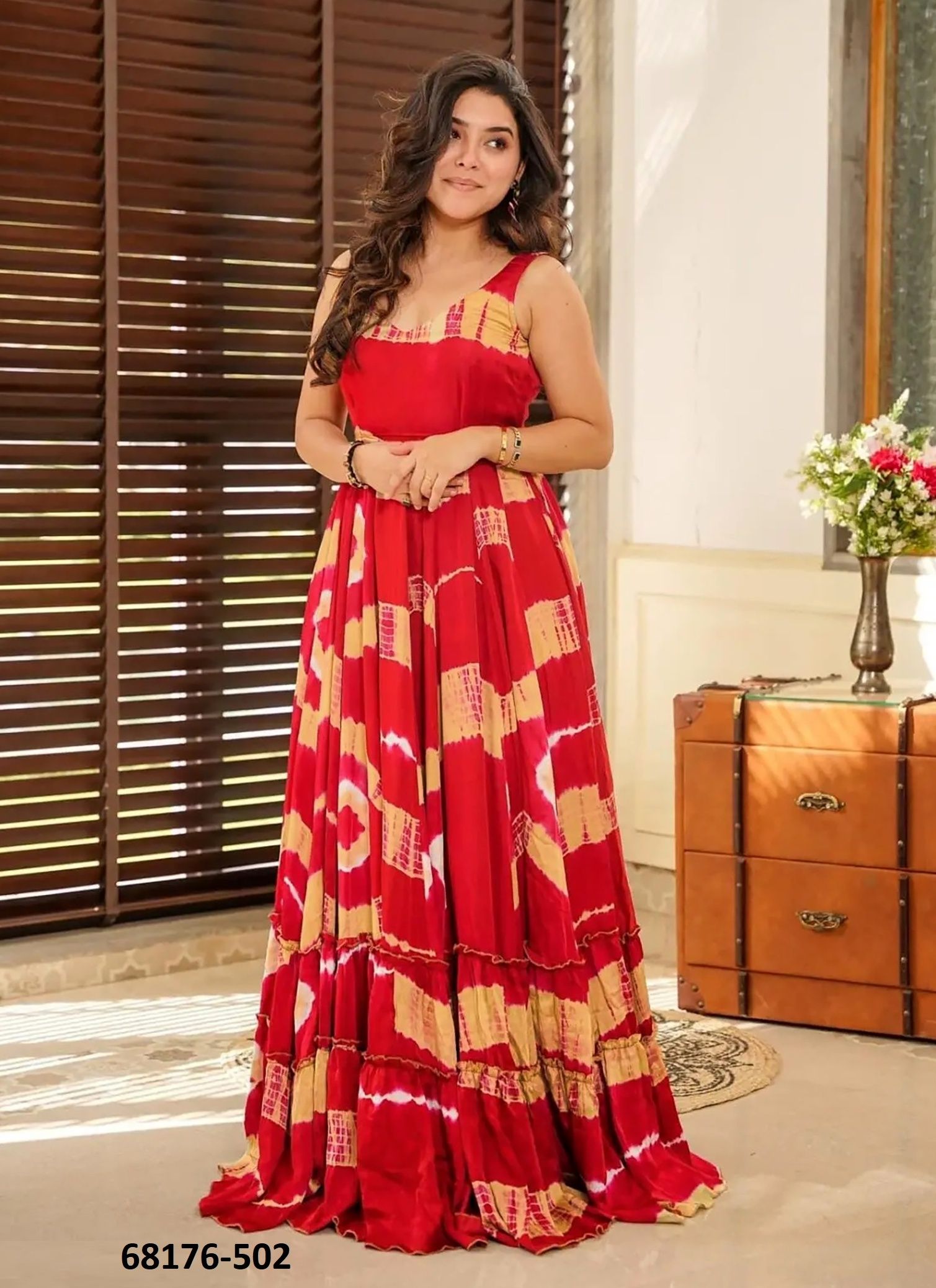 BRIGHT LIGHT - Catalog # 68176 (Set of 7 Readymade Gowns) BRIGHT LIGHT - Catalog # 68176 (Set of 7 Readymade Gowns)